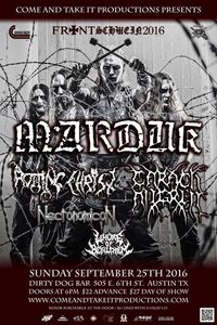 Marduk, Rotting Christ, Carach Angren, Necronomicon, and Whore of Bethlehem