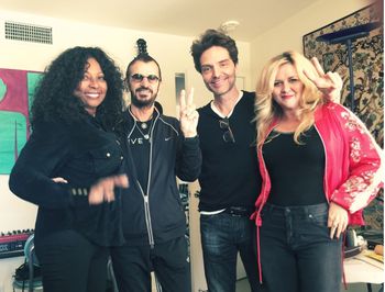 Windy sings on Ringo's new album with Amy Keys and Richard Marx", Bruce Sugar producing.

