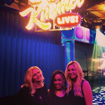 Me, Carmen and Kari at Jimmy Kimmel
