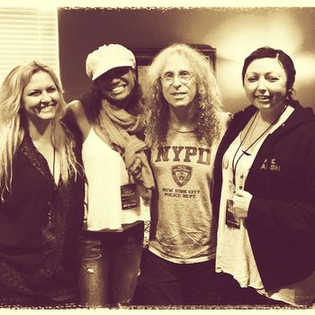 Me, Lois, Waddy Wachtel and Leslie
