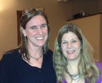 With Dar Williams at Wellfleet Preservation Hall
