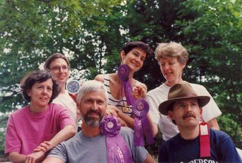 An extended Run of the Mill String Band at Fiddler's Grove NC in 1993
