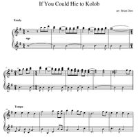 If You Could Hie to Kolob Sheet Music