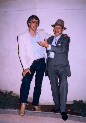 With Neil Thomas in 1986
