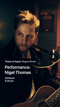 Today at Apple - Nigel Thomas live