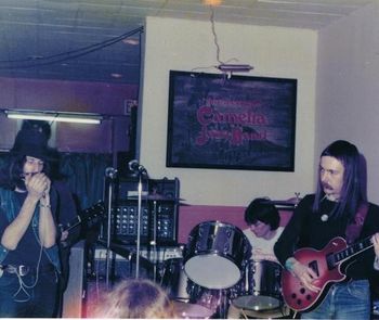 One of my earliest bands, Ginhouse, circa 1975 at Grossman's, Toronto. We're still good friends.
