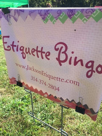Etiquette Bingo
