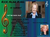 Rick Alan King In Concert (special guest Alice Summers)
