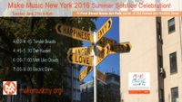 Make Music New York 2016 Summer Solstice