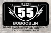 BOBGOBLIN "BMP" Plate Kit WITH FRAME