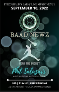 BAAD NEWZ with  Phil Salazar & Fear the Bucket