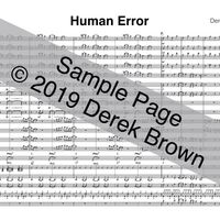 "Human Error" Jazz Big Band Arrangement