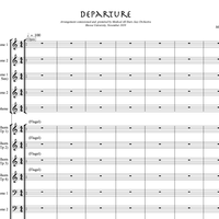 Departure - Big Band Score & Parts