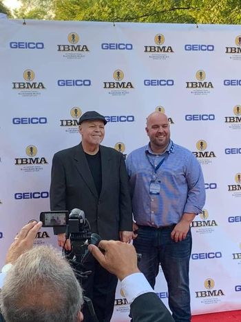 Me and Matt on the IBMA Red Carpet
