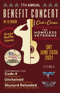 Reloaded Rocks the 7th Annual Homeless Veterans Benefit Show 