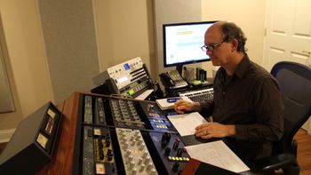 Scott Hull Mastering the album at Masterdisk, NY
