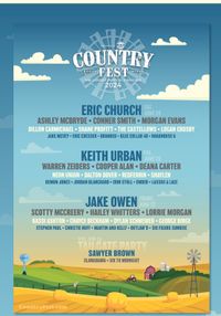 Roadhouse 6 at Country Fest with Eric Church 