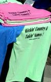 Shirt "Kickin' Country & Takin' Names!"