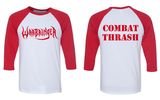"Combat Thrash" Baseball T