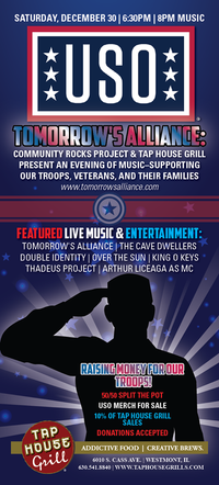 Tomorrow's Alliance Community Rocks Project - USO Benefit Concert!