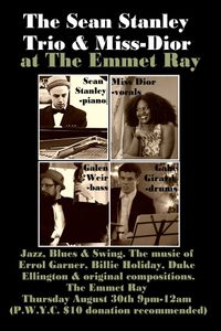 The Sean Stanley Trio & Miss Dior  at The Emmet Ray