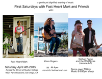First Saturdays with Fast Heart Mart and Friends
