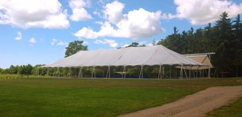 Grassy, Main Parking Area and Big Top Tent
