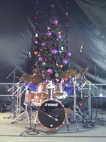 Dave Goodman's Designer Drums at Coogee Carols
