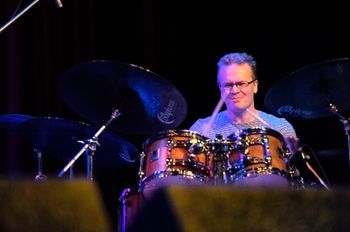 Dave Goodman at Wangaratta Jazz Festival (by Brian Stewart @ CyberHalides Jazz)
