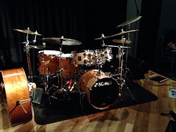 Dave Goodman's ProLite drums at The Sound Lounge with Fabric
