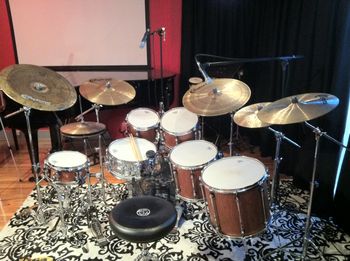 Dave Goodman's Designer Drums for Dulux ad
