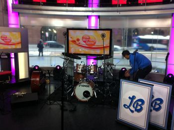 Dave Goodman's Designer Drums on The Morning Show with Liam Burrows
