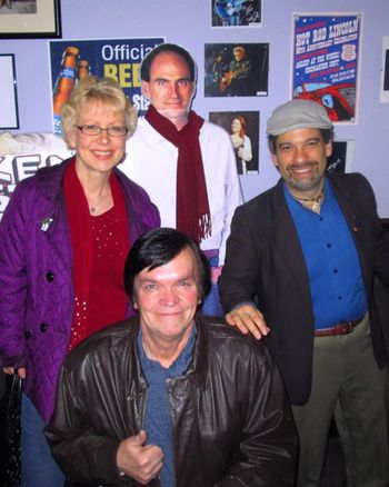 with Mark, Lynn, and.... James Taylor? at Kent Stage
