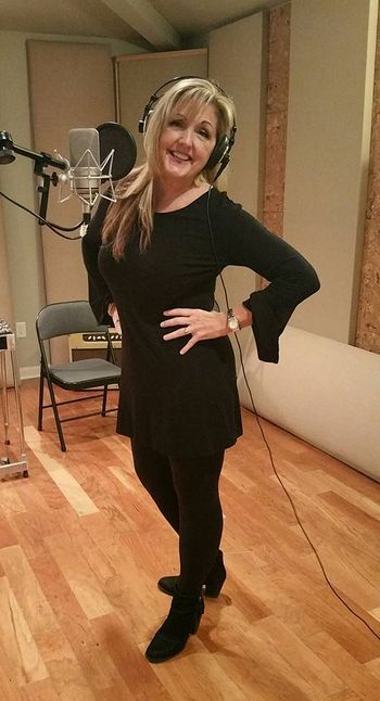 The amazing Twyla Foreman cutting master vocals for her incredible album!

