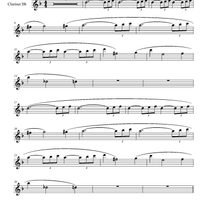 "Moonlight Serenade" (clarinet EASY) by Sheet Music You