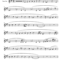 "Bluesette" (tenor sax PRO) by Sheet Music You