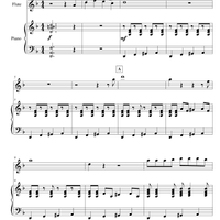 "Jamaica" (flute PRO+piano) by Sheet Music You