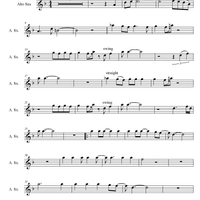Is You Is Or Is You Ain't My Baby (alto Sax EASY) by Sheet Music You