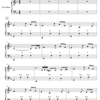 "Little Musette" (accordion EASY) by Sheet Music You