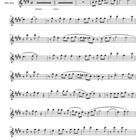 "Sing, Sing, Sing" (alto sax PRO) by Sheet Music You
