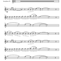 "Bésame mucho" (alto sax EASY v.2) by Sheet Music You