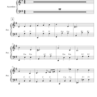 "BLUESETTE" (accordion PRO) by Sheet Music You