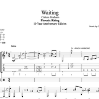 Waiting - Guitar Transcription