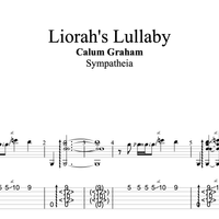 Liorah's Lullaby - Guitar Transcription