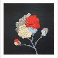 Brain Flower – 12x12 acrylic on paper
