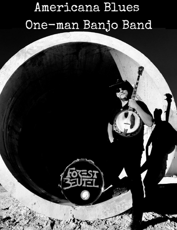 One-man Banjo Band
