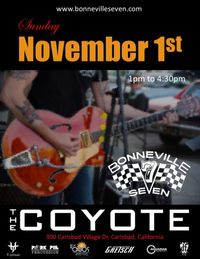 CANCELLED Bonneville 7 at the Coyote Bar & Grill