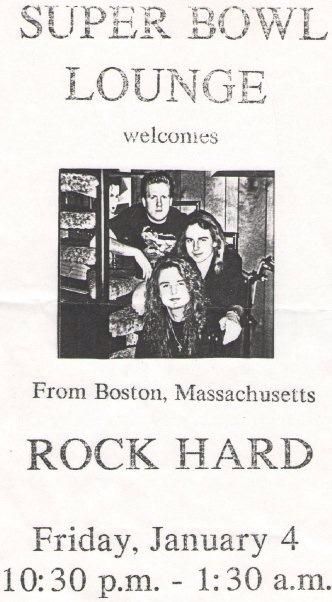 Rock Hard 1990 John Ostrosky and James Kubeta

