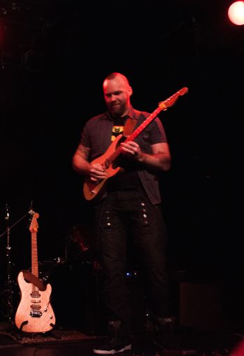 Playing at Stage 72 at The Triad in NYC, March 2015. Photo courtesy of Ronnie Ventura.
