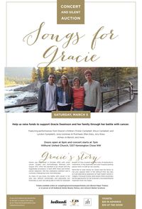 Songs for Gracie - Concert & Silent Auction